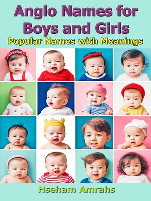 cover image of Anglo Names for Boys and Girls